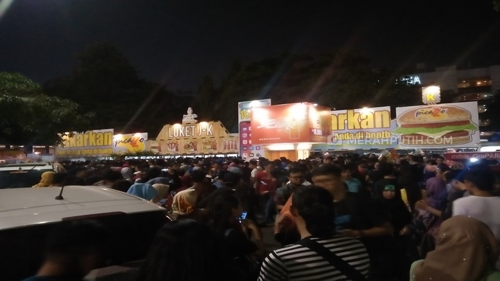 Pengunjung Membludak di Hari Terakhir Jakarta Fair 2018