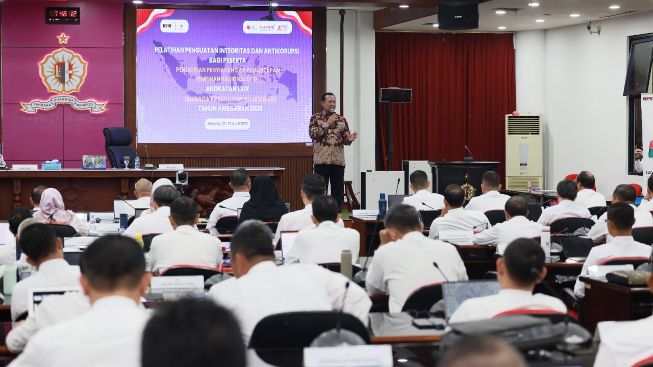 KPK–Lemhannas Gembleng 110 Calon Pemimpin, Ditekankan Integritas di Tengah Risiko Konflik Kepentingan