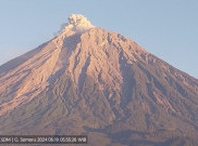 Rabu Pagi Ini, Gunung Semeru Sudah 5 Kali Erupsi