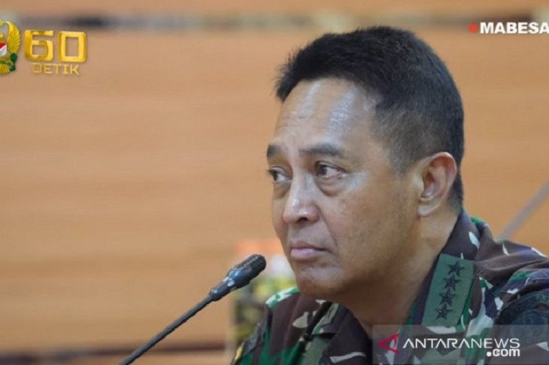 Kepala Staf Angkatan Darat (Kasad) Jenderal TNI Andika Perkasa (Antara/istimewa)
