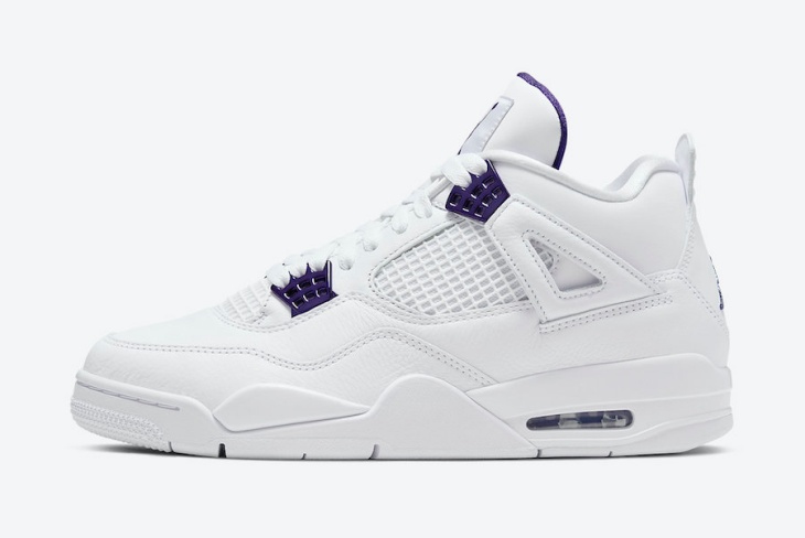 Air Jordan 4 “Purple Metallic”. (Foto: Sneaker Bar Detroit)