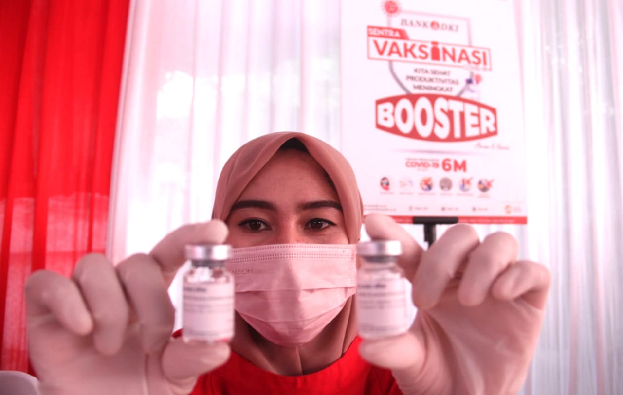 Bank DKI Sediakan 1.600 Vaksin Booster