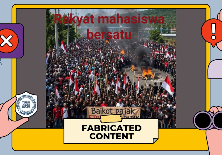 [HOAKS atau FAKTA]: Viral Demo Ajakan Tidak Bayar Pajak, Ramai Jadi Perbincangan