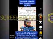 [Hoaks atau Fakta]: Malaysia Marah ke Indonesia Karena Ditolak Gabung G20
