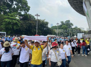 Umat Katolik Mulai Datangi GBK, Lagu-Lagu Rohani Sontak Menggema