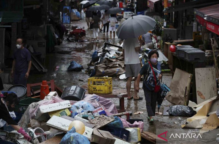 Seoul Dilanda Banjir, Tak Ada WNI yang Terdampak