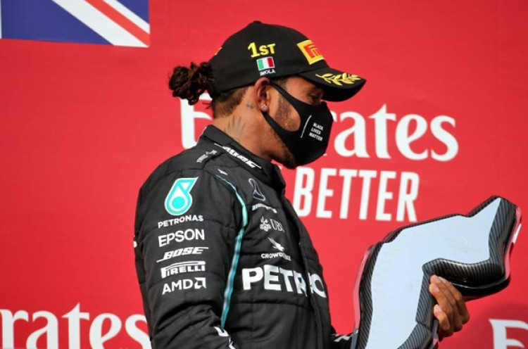 Lewis Hamilton Cetak Rekor Setelah Menangkan GP Emilia Romagna