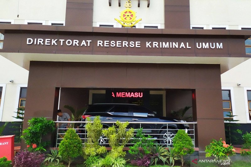 Gedung Direktorat Reserse Kriminal Umum Polda Jawa Barat. (ANTARA/Bagus Ahmad Rizaldi)