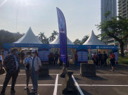 Penonton Formula E Mulai Padati Kawasan Ancol