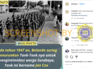 [HOAKS atau FAKTA]: Kata Umpatan Berasal dari Tank Belanda