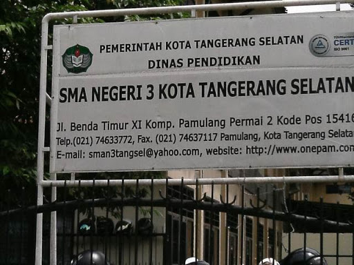 Siswa Titipannya tak Diterima di SMAN 3 Tangsel, Lurah Benda Baru Ngamuk