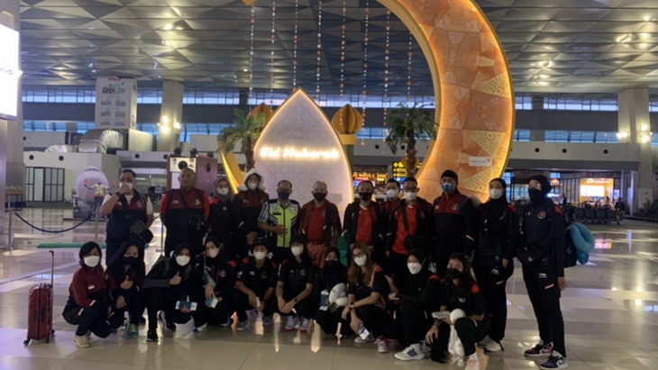 Berangkat ke Vietnam, Timnas Voli dan 3x3 Diminta Berjuang Maksimal