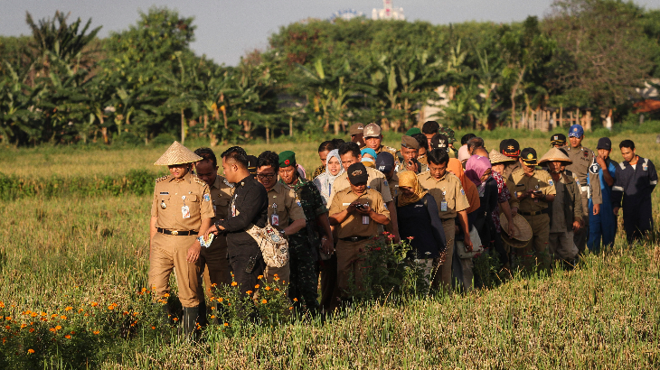 Anies Klaim di Jakarta Masih Ada Sawah 300 Hektar