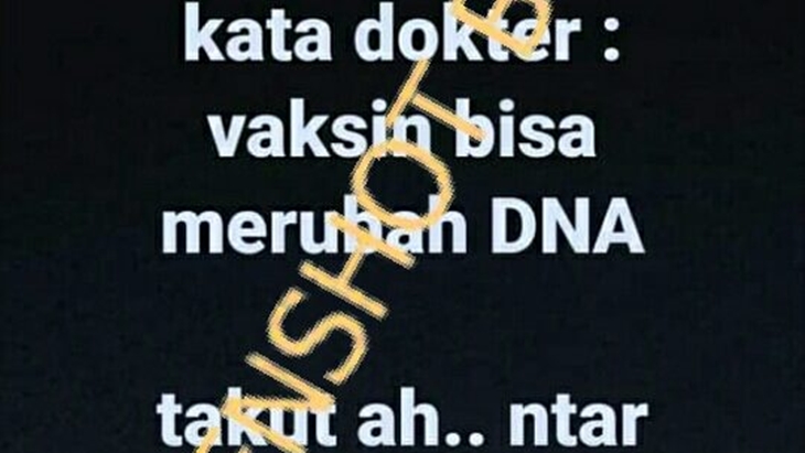 [HOAKS atau FAKTA]: Virus COVID-19 Ternyata Mengandung Babi