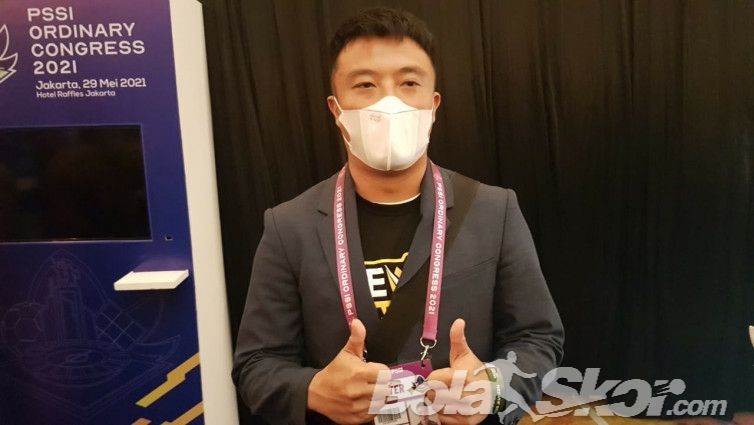CEO Dewa United FC, Kevin Hardiman. (BolaSkor.com/Taufik Hidayat)