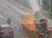 Pemprov DKI Semprot 4.000 Liter Water Mist untuk Tekan Polusi Udara Jakarta