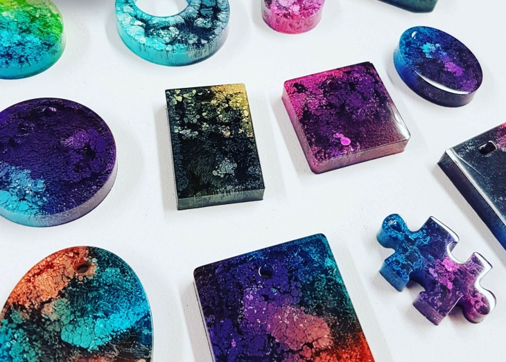 Aksesoris dari resin. (Foto GlassCast Resin)
