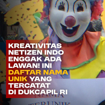 Ada 'Covid' dan 'Karantina' Ini Nama Unik yang Tercatat di Dukcapil RI