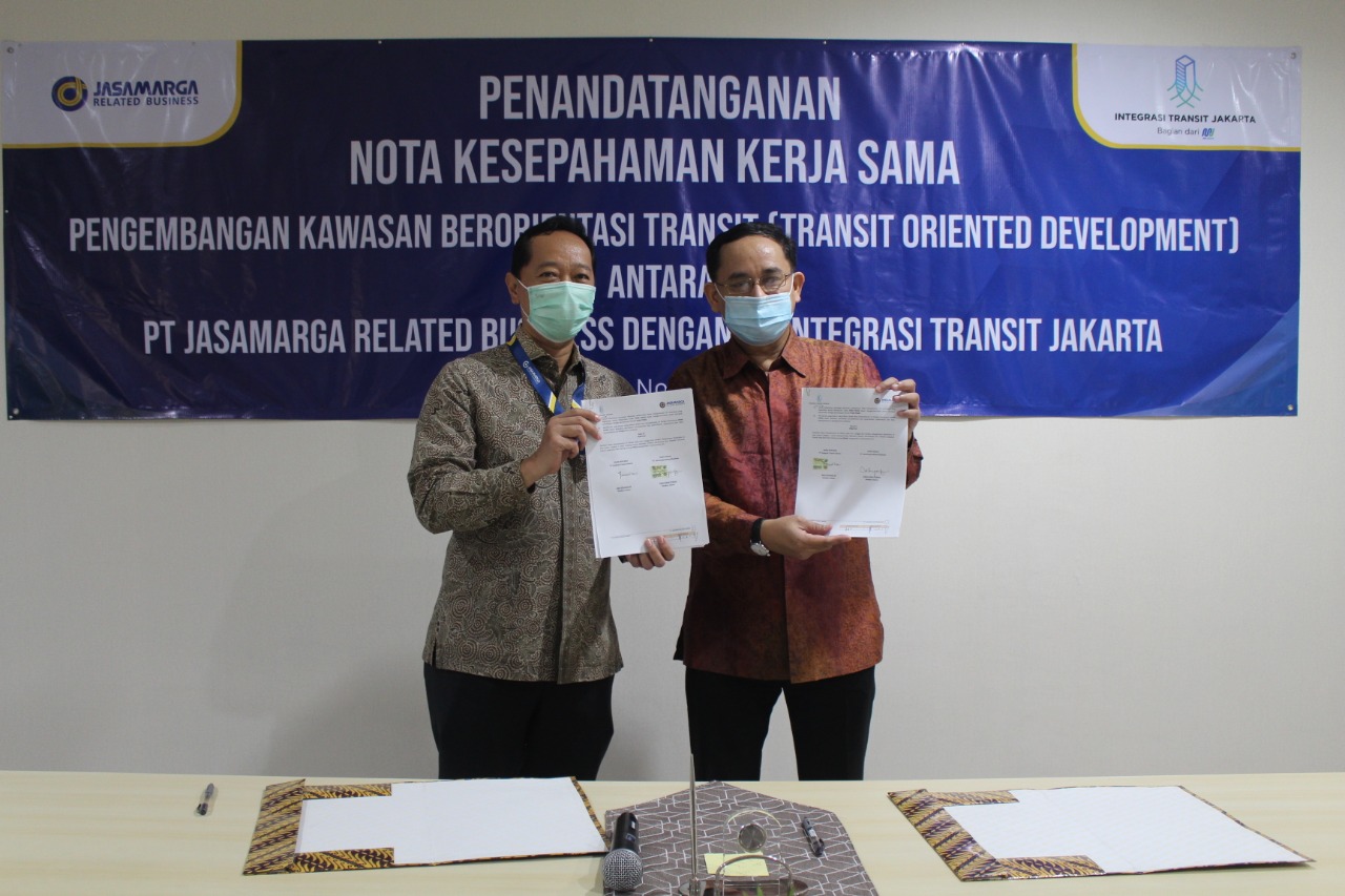 Jasa Marga Gandeng BUMD DKI Kembangkan Proyek TOD TMII