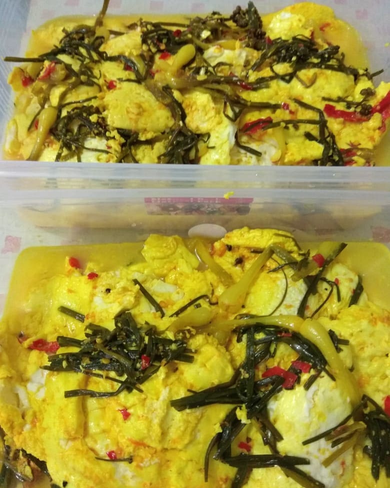 Dali ni horbo sudah diolah dengan bumbu-bumbu. (Foto: instagram.com/dalinihorbotiar)