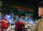 Abu Rokok Kena Orang, Disiram Air Malah Ngamuk: Pasutri di Palmerah Lupa Pakai Helm Tapi Ingat Cara Memaki dan Memukul