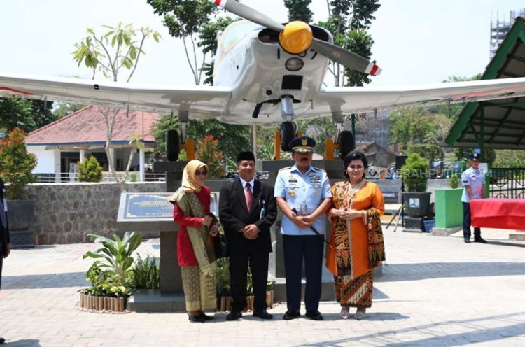  Resmikan Monumen Pesawat AS-202 Bravo LM-2017  Panglima TNI: Saya Terbang Pertama dengan Pesawat Ini