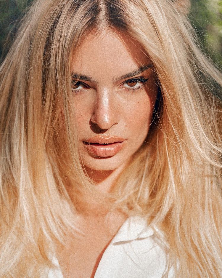 ice ice baby hair ala Emrata. (Foto instagram/emrata)