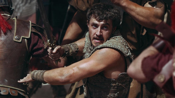Paul Mescal Lawan Badak di 'Gladiator 2'