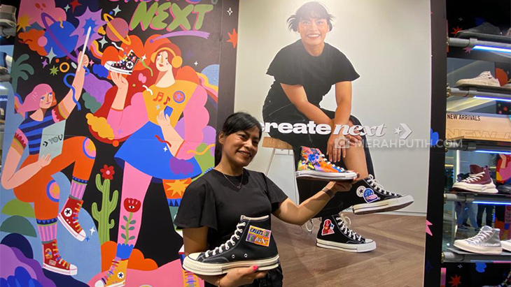 Ajak Anak Muda Tantang Status Quo, Converse Gelar Hack the Store Bareng Diela Maharanie