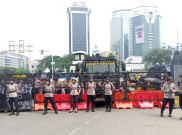 Ribuan Polisi Amankan Demo KSPN di Monas, Rekayasa Lalin Disiapkan