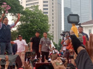 Pemuda Pancasila hingga The Jakmania Hadiri Perpisahan Anies di Balai Kota