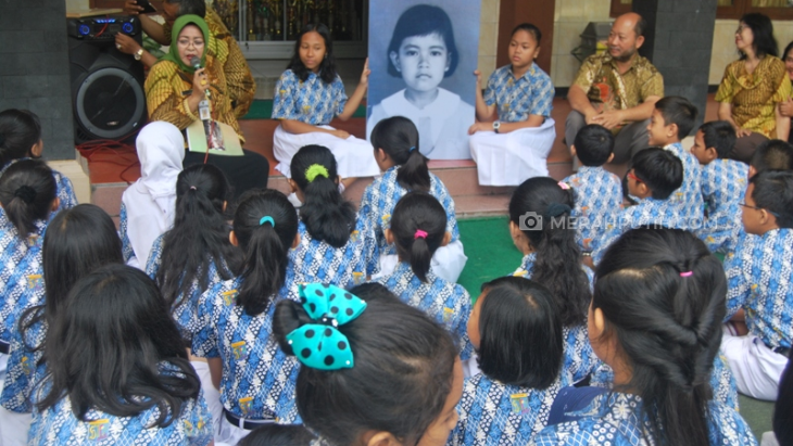 Jelang Pernikahan Kahiyang Ayu, SD Negeri 16 Mangkubumen Kidul Gelar Doa Bersama
