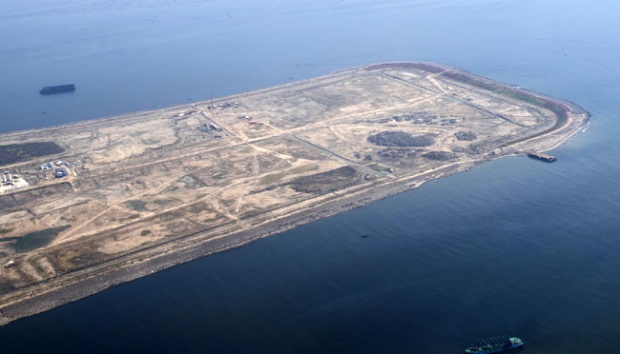 Pulau Reklamasi di Teluk Jakarta