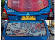 Puluhan Bus Transjakarta Kini Bertema 'Persija', Diharapkan 'Macan Kemayoran' Tak Lagi Jadi Tim 'Musafir'