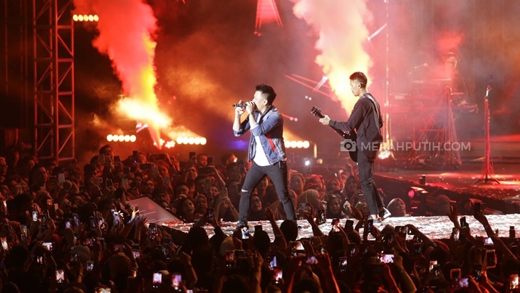 Tanpa Uki, Noah Sukses Menyihir Penonton Konser Project X