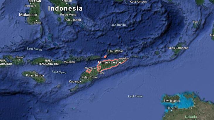 Timor Leste. (Foto: Google Maps)