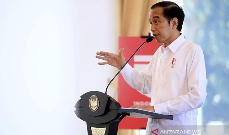 Di KLB Gerindra, Jokowi Bicara Soal Pertumbuhan Ekonomi di Tengah Pandemi