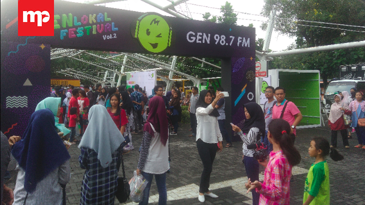 Pengunjung Gen Lokal Festival Vol 2 Didominasi Kawula Muda