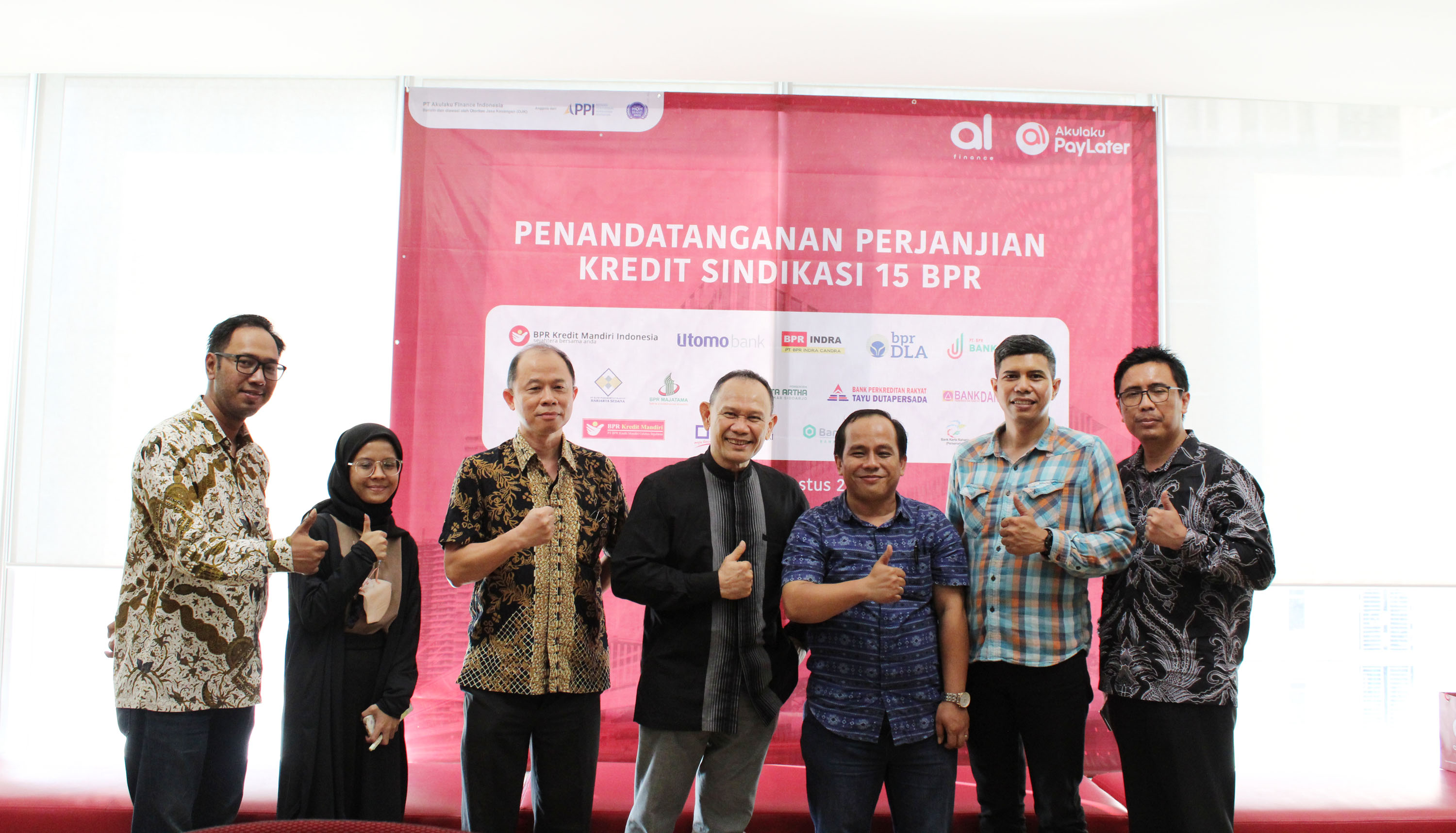 Akulaku Jalin Kerja Sama Kredit Sindikasi dengan 15 BPR