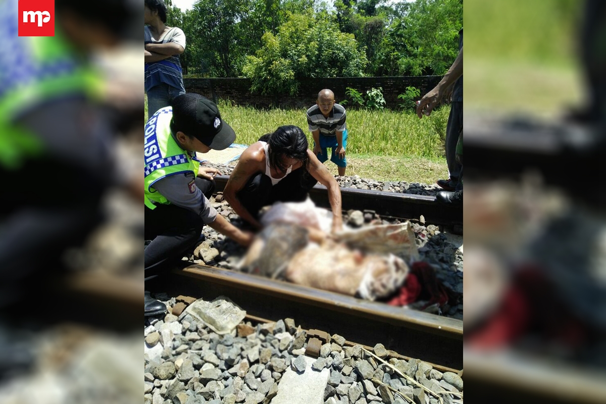 Dua Bocah Cirebon Tewas Tertabrak Kereta Api
