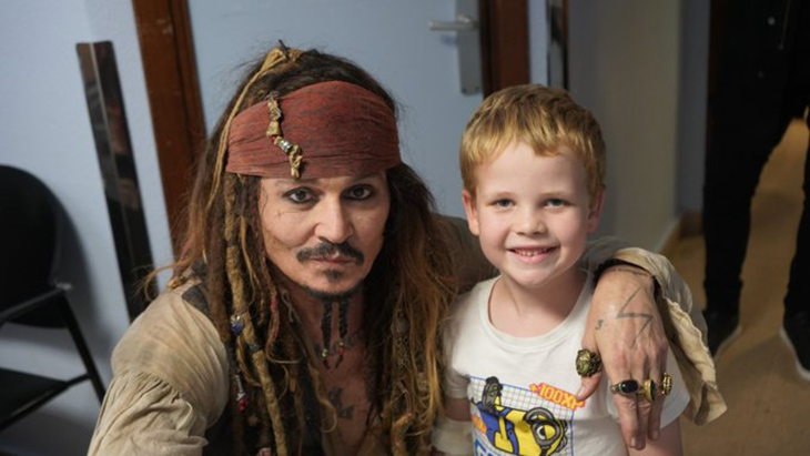 Kapten Jack Sparrow Kembali, Beraksi di Rumah Sakit