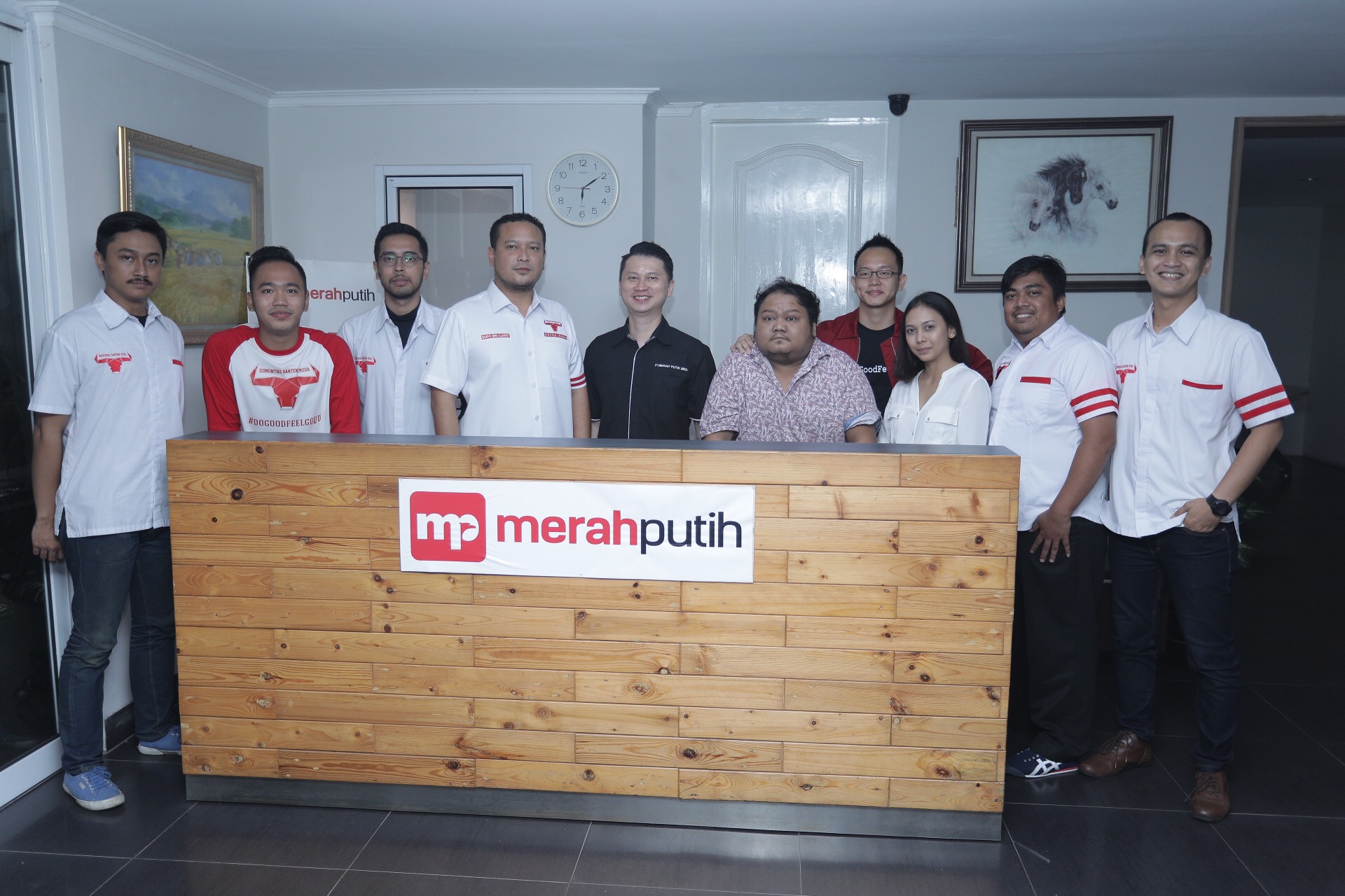 Komunitas Banteng Muda di kantor merahputih.com