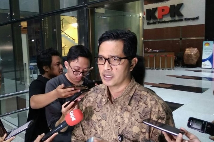 Juru Bicara KPK Febri Diansyah. (Antara/Benardy Ferdiansyah)