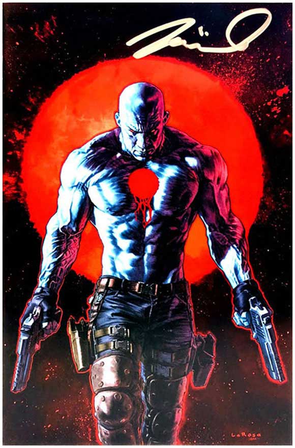 Poster buatan Fan yang menunjukkan bagaimana Bloodshot versi Vin Diesel (Foto: RecalledComics.com)