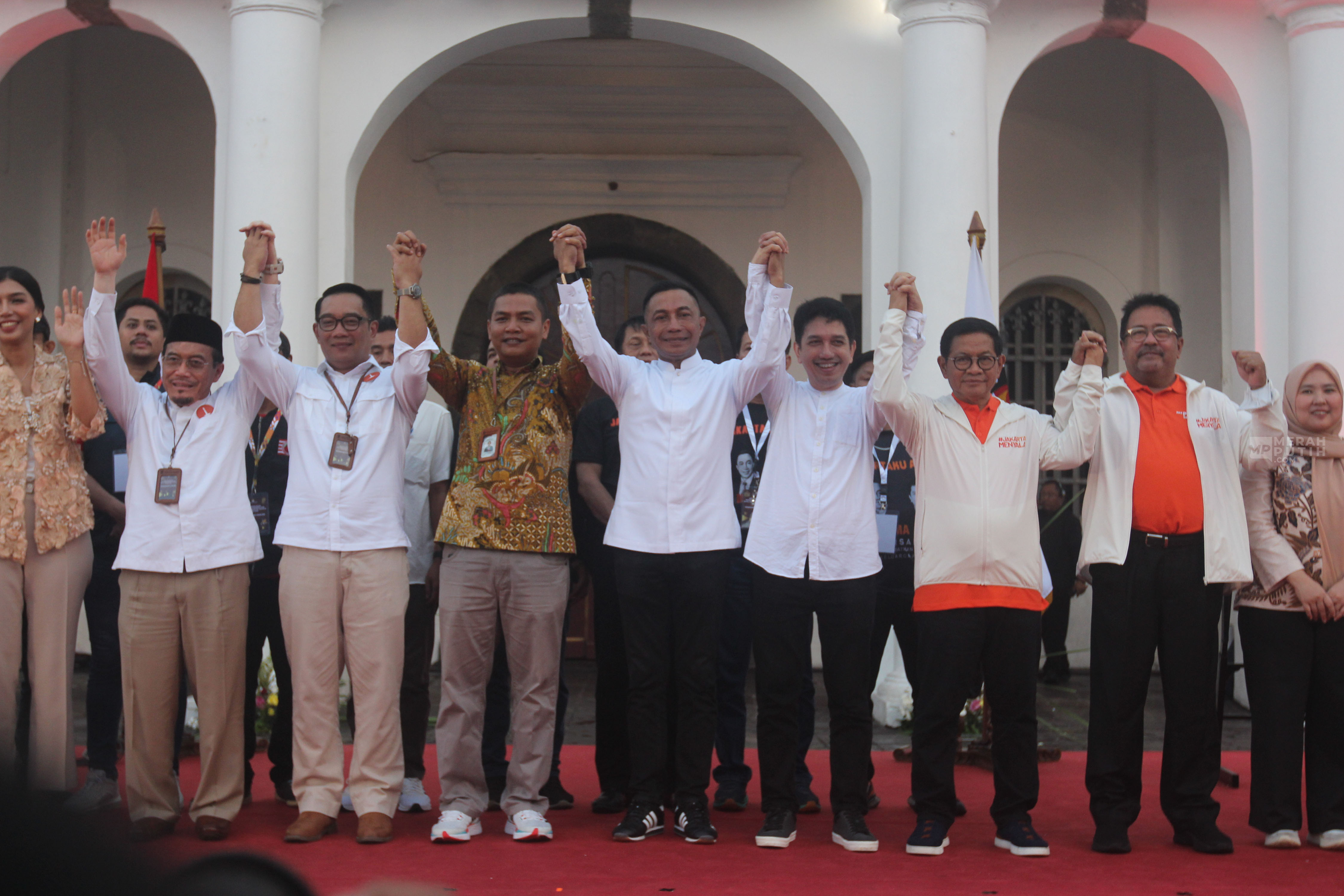 Deklarasi Damai Pilkada DKI Jakarta 2024 di Museum Fatahillah 