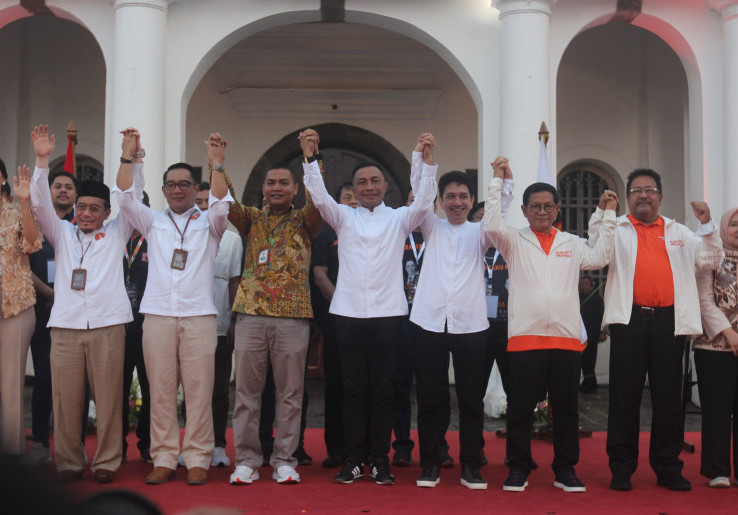 Deklarasi Damai Pilkada DKI Jakarta 2024 di Museum Fatahillah