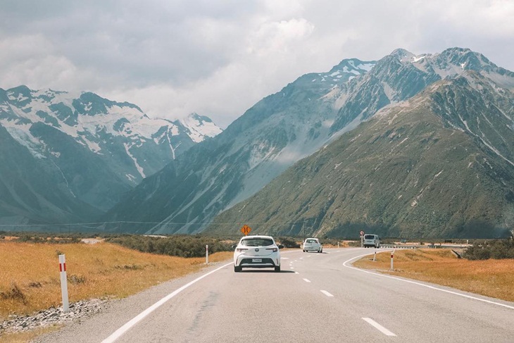 Mount Cook Road. (Foto: instagram.com/vngyn)