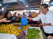 Belanja Buah dan Sayur, Jokowi Kunjungi Berastagi Kabupaten Karo
