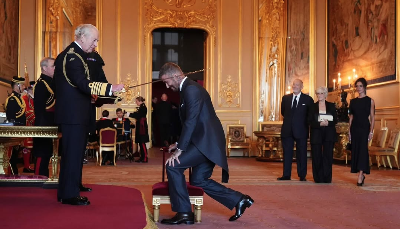 David Beckham Resmi Dianugerahi Gelar Ksatria, Diakui atas Jasanya bagi Dunia Sepak Bola dan Masyarakat Inggris