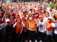 Jakarta Menyala, 1.500 Orang Ikut Senam Sehat Bareng Pramono di Gambir